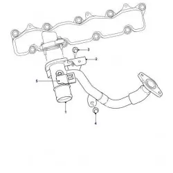 DEFENDER 2.4 TD4 PUMA map sensor -BOSCH