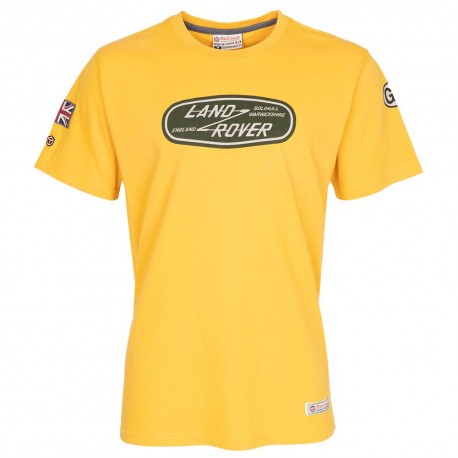 land rover heritage yellow t-shirt - XL
