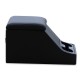 cubby box premium - vinyl noir - surpiqures noires - defender/series