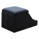 cubby box premium - vinyl noir - surpiqures noires - defender/series