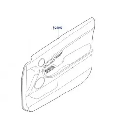 Door Trim Panel Evoque - GENUINE