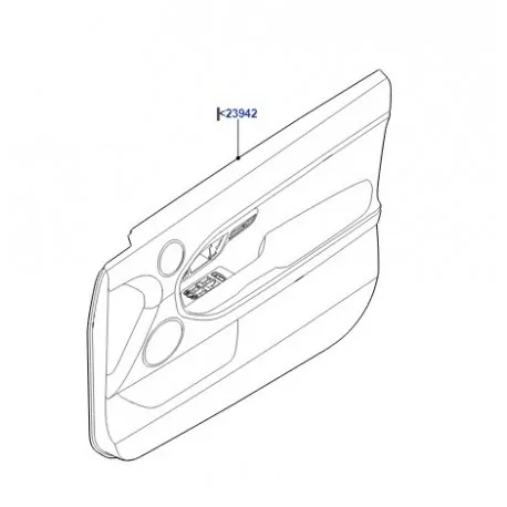 Panneau De Garnissage De Porte Evoque - CENUINE