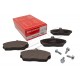 britpart xs front brake pad set - freelander 1