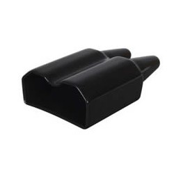 Cover electrical connector - black pvc 175 Amp