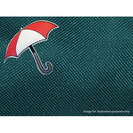 green waterproof seat cover set rear - Discovery 1