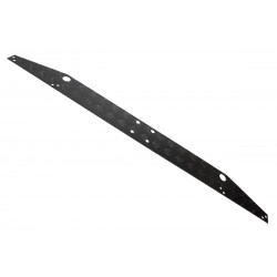 DEFENDER REAR CROSS MEMBER CHEQUER PLATE - BLACK