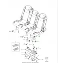 nut m8 rear seat mountings