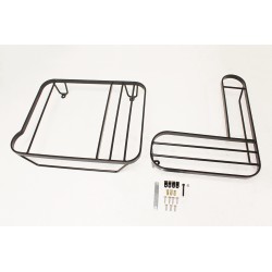 REAR LAMP GUARD FOR DEFENDER BLACK METAL