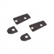 WINDSCREEN MOUNTING BRACKET GASKET DEFENDER - oem