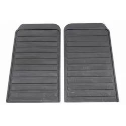 jeu de tapis caoutchouc arriere 2eme rangée - Defender 110
