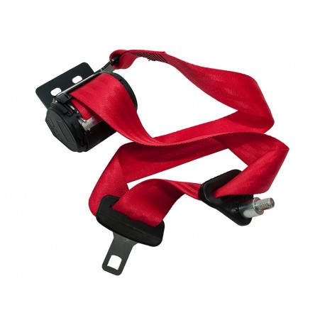 Ceinture de securite avant droite - rouge - defender station wagon