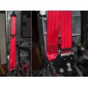 Ceinture de securite avant gauche - rouge - defender