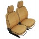 defender front outer canvas seat cover (pair) pre 2007 sand