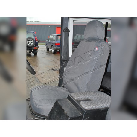 Waterproof seat covers - Sand - 2 seats - Front DEF 90/110