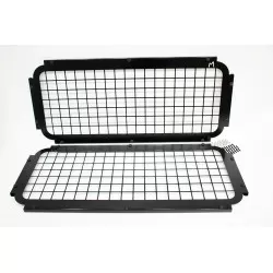 EXTERNAL REAR SIDE WINDOW GUARDS PAIR - DEF 90 & 110