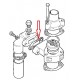 Joint boitier Thermostat 2.25L essence ou diesel pour serie 3