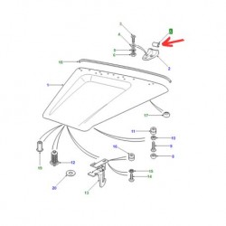 Bonnet bush LR Series 3/Defender Ref 346849 
