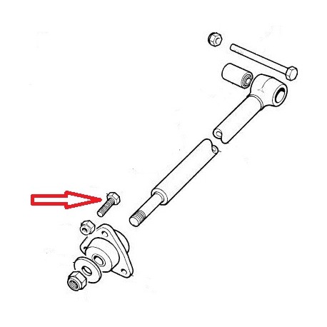 OEM Mounting rubber link to frame