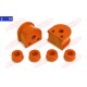 KIT 18 Dynamic orange silents blocs rear anti roll bar Bush kit - Polybush