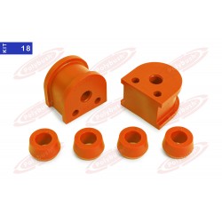 kit silent blocs polyurethane pour barre stab arriere - dynamic - Defender/discovery 1/range rover classic
