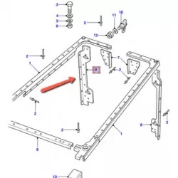 Capping - RH - Rear Corner Defender -GENUINE