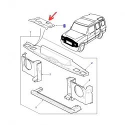 Support Phare Latéral Avant Discovery 2 - Genuine