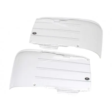Lamp Guard Kit Front (pair) Acrylic - discovery 2 - genuine