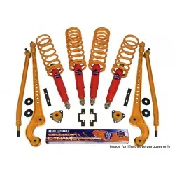 Kit suspension cellular dynamic + 40 mm - charge lourde - DEFENDER 110 à partir de 1994
