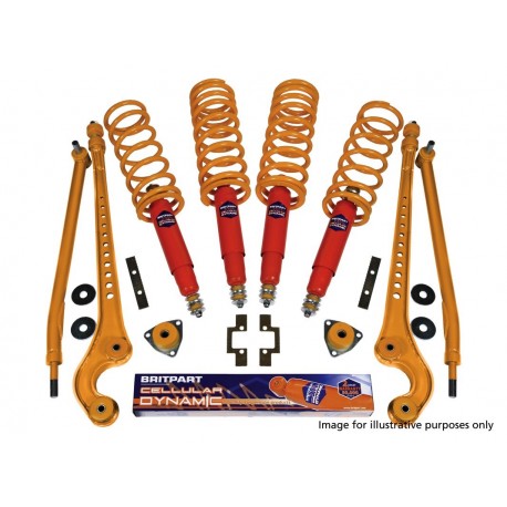 Cellular Dynamic full suspension kit for DEFENDER 110 from 1994