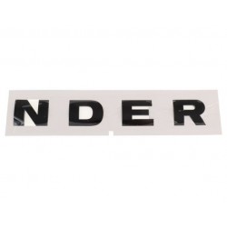 NDER of DEFENDER bonnet decal - GENUINE