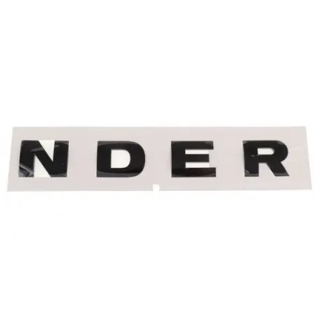 Autocollant NDER noir capot DEFENDER TD4 - GENUINE