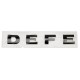 Autocollant DEFE noir capot DEFENDER TD4 - GENUINE