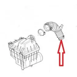 Durite admission d'air Defender TD4