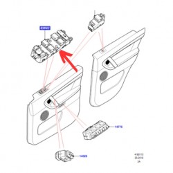Door Window Lock-Out Switch - discovery sport - genuine