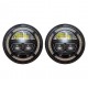 PAIR 7 INCH HALO DRL HEADLAMP LHD - DEF