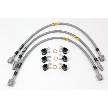 3 Goodridge brake lines kit defender TD5/TD4+5cm - from 2004