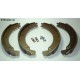 Brake shoes front for LR88 serie up to June 1980 -TRW