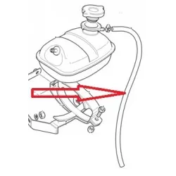 Hose overflow LR90/110