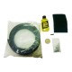 Kit de joints caoutchouc pour vitres coulissantes de porte avant pour Defender