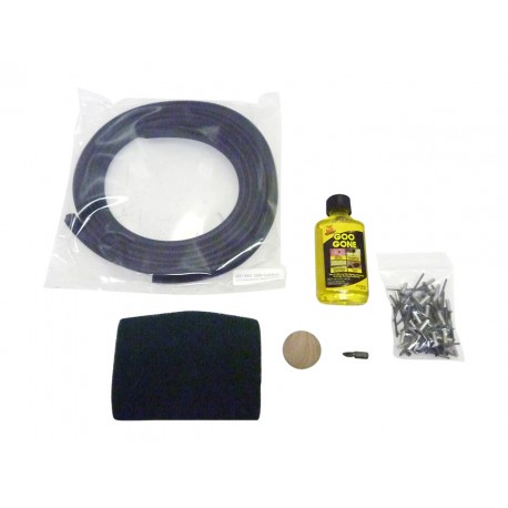 Kit de joints caoutchouc pour fenêtre coulissante de hardtop pour Defender