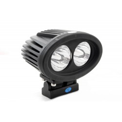 SINGLE TERRAFIRMA OVAL TWIN 20W LED SPOT