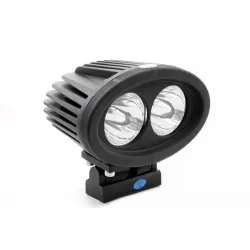 SINGLE TERRAFIRMA OVAL TWIN 20W LED SPOT