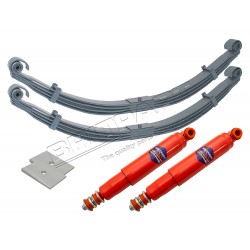 Rear Parabolic springs & shocks - kit for LR109