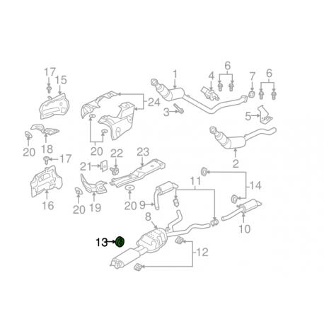 Insulator for FREELANDER 2.2L TD - GENUINE