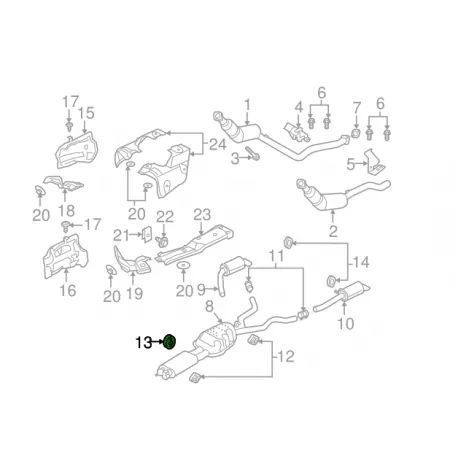 Insulator for FREELANDER 2.2L TD - GENUINE