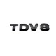 Black TDV8 tailgate lettering