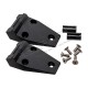 DEFENDER Billet bonnet hinges - Black -BRITPART