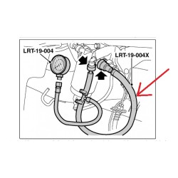 Contrôle pression système d'alimentation en carburant (Freelander 1)