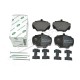 Jeu Plaquettes De Frein Defender 90 Discovery 1 - GENUINE