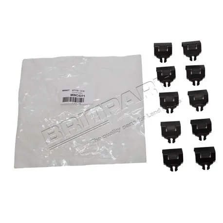 Agrafe de retenue de vitre